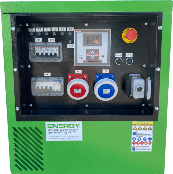 Diesel-Stromaggregat Energy EY-12,5 TDE-S mit 9,8 kW 12,2 KVA – Bild 4